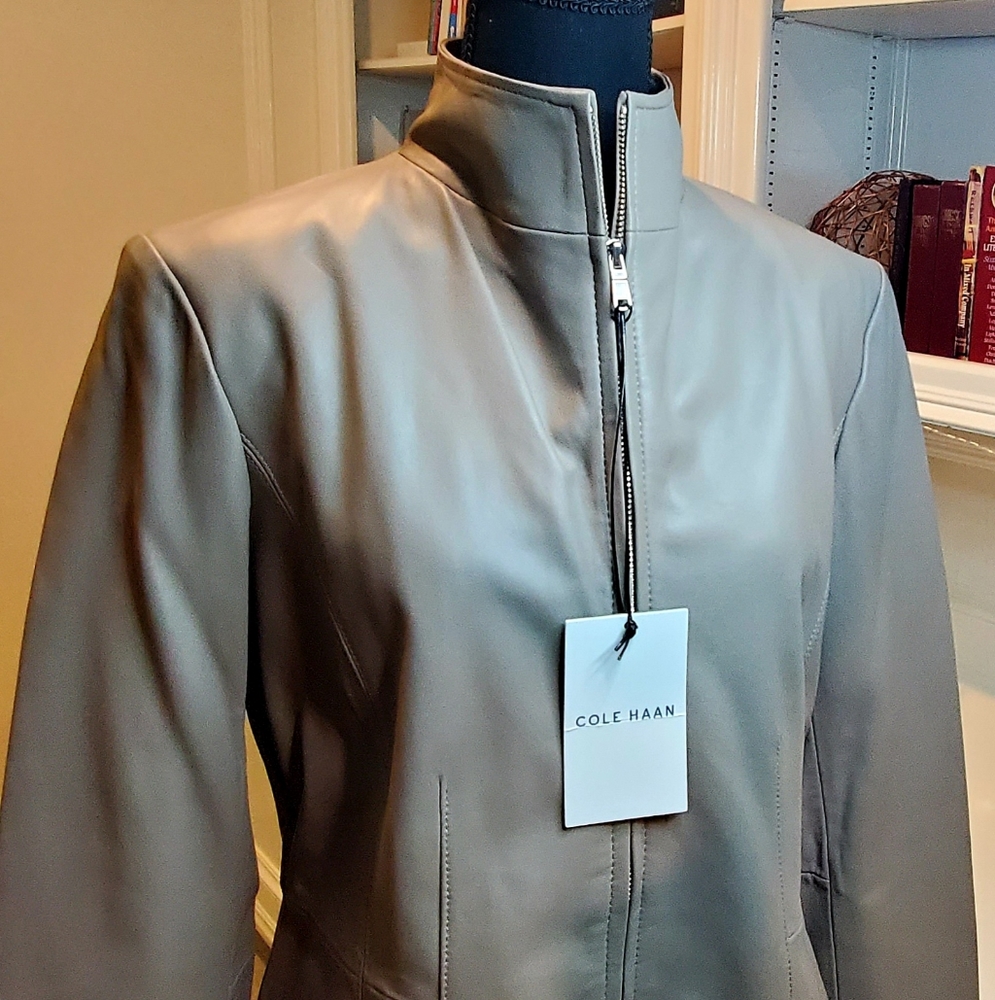Cole Haan Leather Jacket